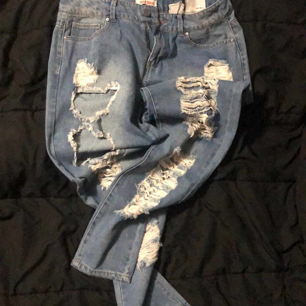 Size 12 ripped jeans (HoT KISS)